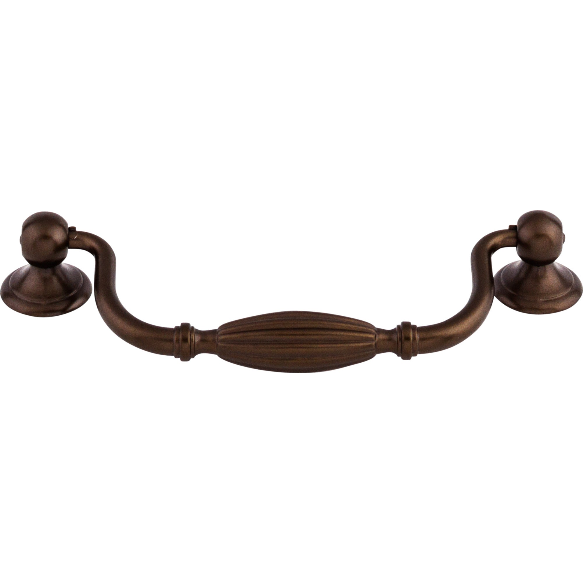 Worldwide Flooring Design Center Tuscany Drop Pull 5 1/16 Inch (c-c) Oil Rubbed Bronze Tuscany Drop Pull 5 1/16 Inch (c-c) Oil Rubbed Bronze Top Knobs Decorative Hardware
