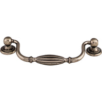 Worldwide Flooring Design Center Tuscany Drop Pull 5 1/16 Inch (c-c) Pewter Antique Tuscany Drop Pull 5 1/16 Inch (c-c) Pewter Antique Top Knobs Decorative Hardware