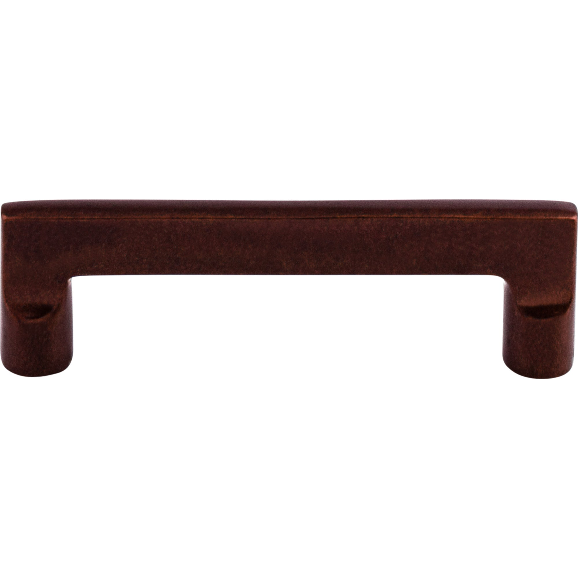 Worldwide Flooring Design Center Aspen Flat Sided Pull 4 Inch (c-c) Mahogany Bronze Aspen Flat Sided Pull 4 Inch (c-c) Mahogany Bronze Top Knobs Decorative Hardware