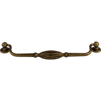Worldwide Flooring Design Center Tuscany Drop Pull 8 13/16 Inch (c-c) German Bronze Tuscany Drop Pull 8 13/16 Inch (c-c) German Bronze Top Knobs Decorative Hardware