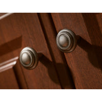 Worldwide Flooring Design Center Aspen Button Knob 1 3/4 Inch Light Bronze Aspen Button Knob 1 3/4 Inch Light Bronze Top Knobs Decorative Hardware