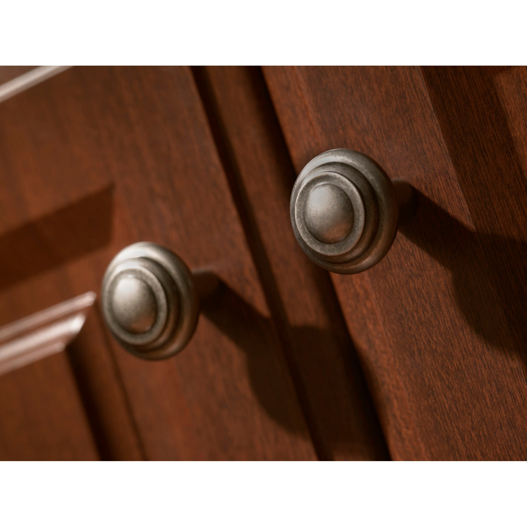Worldwide Flooring Design Center Aspen Button Knob 1 3/4 Inch Light Bronze Aspen Button Knob 1 3/4 Inch Light Bronze Top Knobs Decorative Hardware