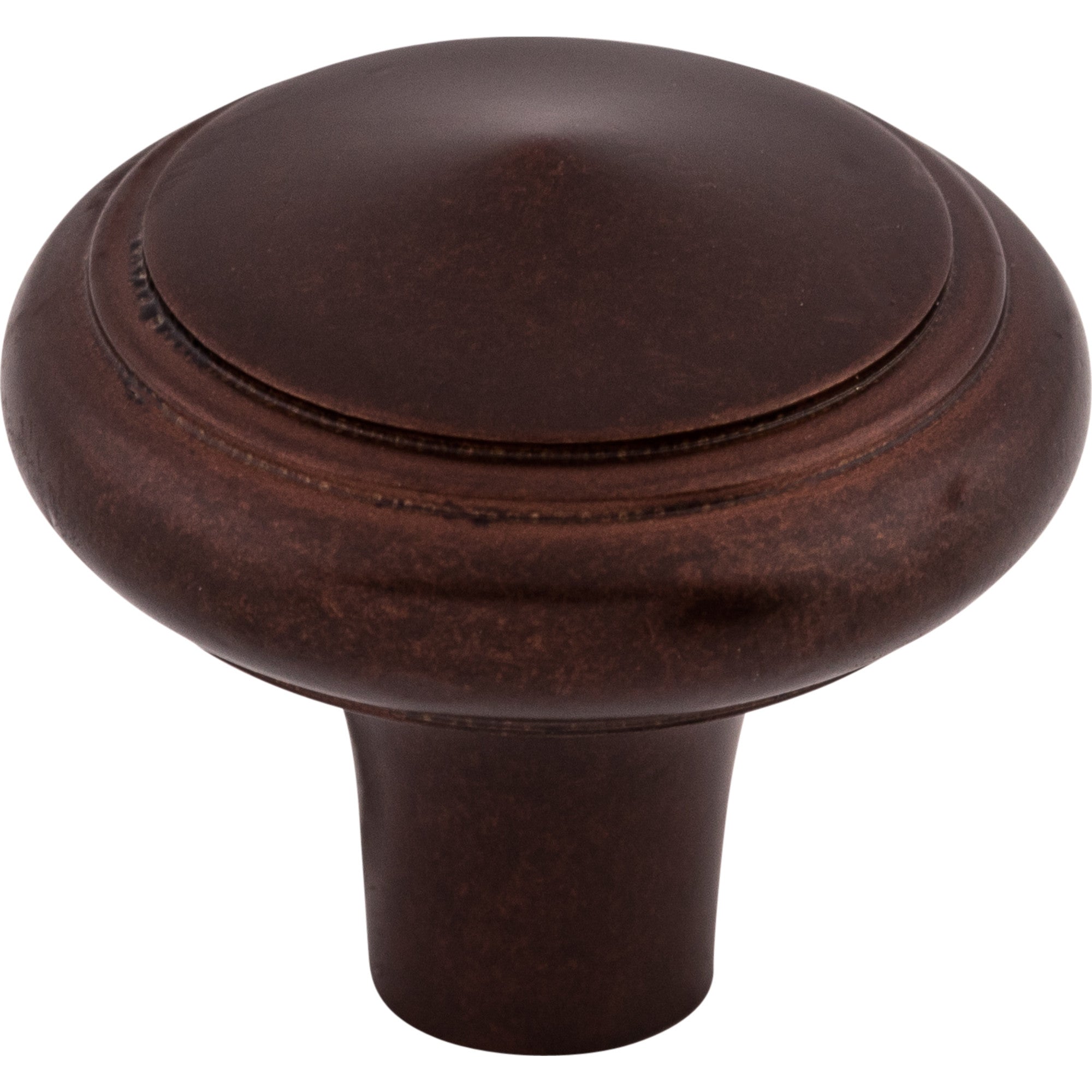 Worldwide Flooring Design Center Aspen Peak Knob 1 5/8 Inch Mahogany Bronze Aspen Peak Knob 1 5/8 Inch Mahogany Bronze Top Knobs Decorative Hardware