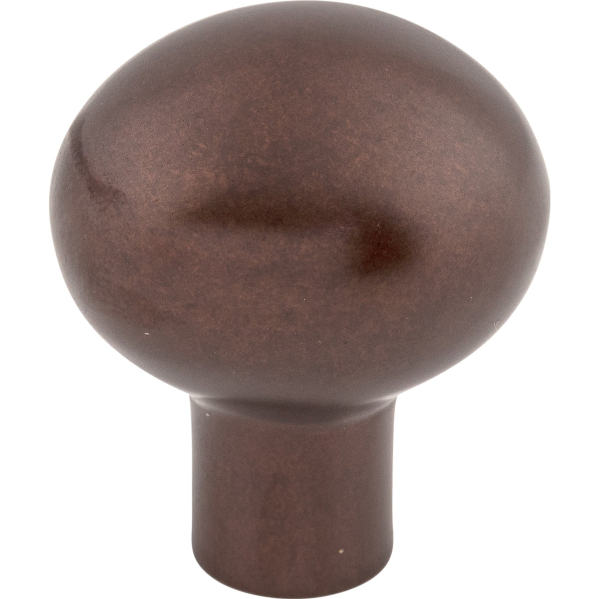 Worldwide Flooring Design Center Aspen Small Egg Knob 1 3/16 Inch Mahogany Bronze Aspen Small Egg Knob 1 3/16 Inch Mahogany Bronze Top Knobs Decorative Hardware