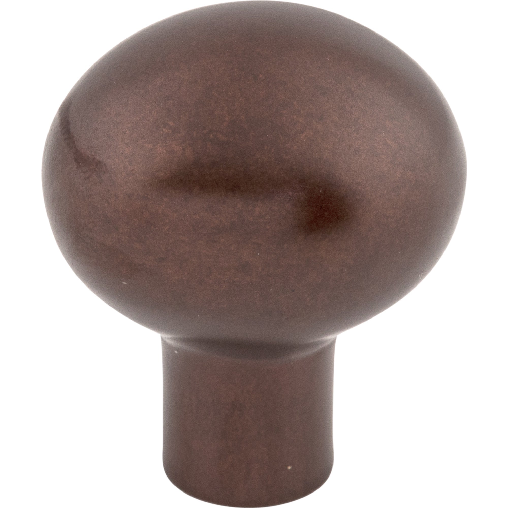 Worldwide Flooring Design Center Aspen Small Egg Knob 1 3/16 Inch Mahogany Bronze Aspen Small Egg Knob 1 3/16 Inch Mahogany Bronze Top Knobs Decorative Hardware