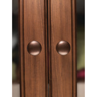 Worldwide Flooring Design Center Aspen Round Knob 1 3/8 Inch Mahogany Bronze Aspen Round Knob 1 3/8 Inch Mahogany Bronze Top Knobs Decorative Hardware
