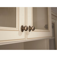 Worldwide Flooring Design Center Aspen Round Knob 1 3/8 Inch Mahogany Bronze Aspen Round Knob 1 3/8 Inch Mahogany Bronze Top Knobs Decorative Hardware