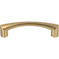Worldwide Flooring Design Center Hidra Pull 3 3/4 Inch (c-c) Honey Bronze Hidra Pull 3 3/4 Inch (c-c) Honey Bronze Top Knobs Decorative Hardware