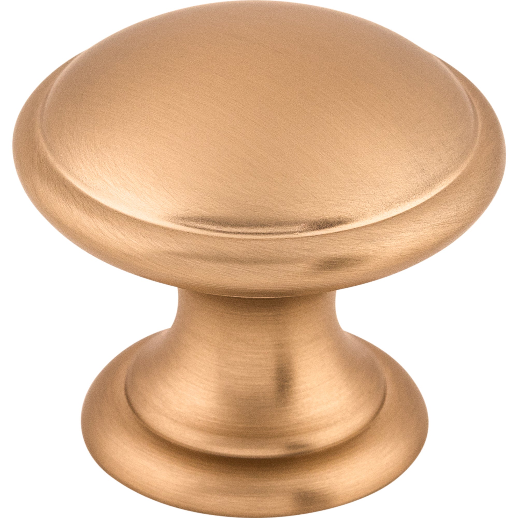 Worldwide Flooring Design Center Rounded Knob 1 1/4 Inch Brushed Bronze Rounded Knob 1 1/4 Inch Brushed Bronze Top Knobs Decorative Hardware
