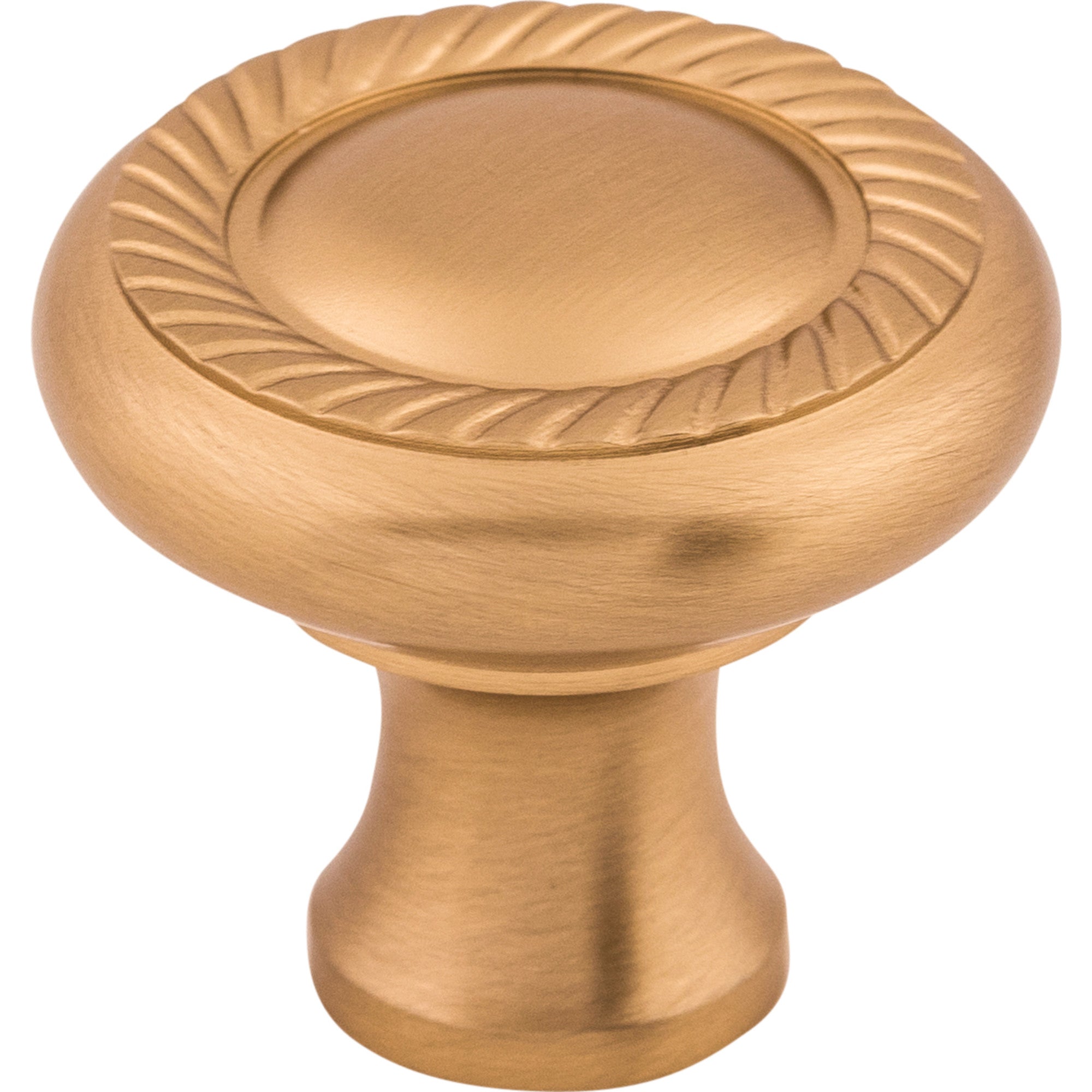 Worldwide Flooring Design Center Swirl Cut Knob 1 1/4 Inch Brushed Bronze Swirl Cut Knob 1 1/4 Inch Brushed Bronze Top Knobs Decorative Hardware