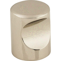 Worldwide Flooring Design Center Nouveau Indent Knob 3/4 Inch Polished Nickel Nouveau Indent Knob 3/4 Inch Polished Nickel Top Knobs Decorative Hardware