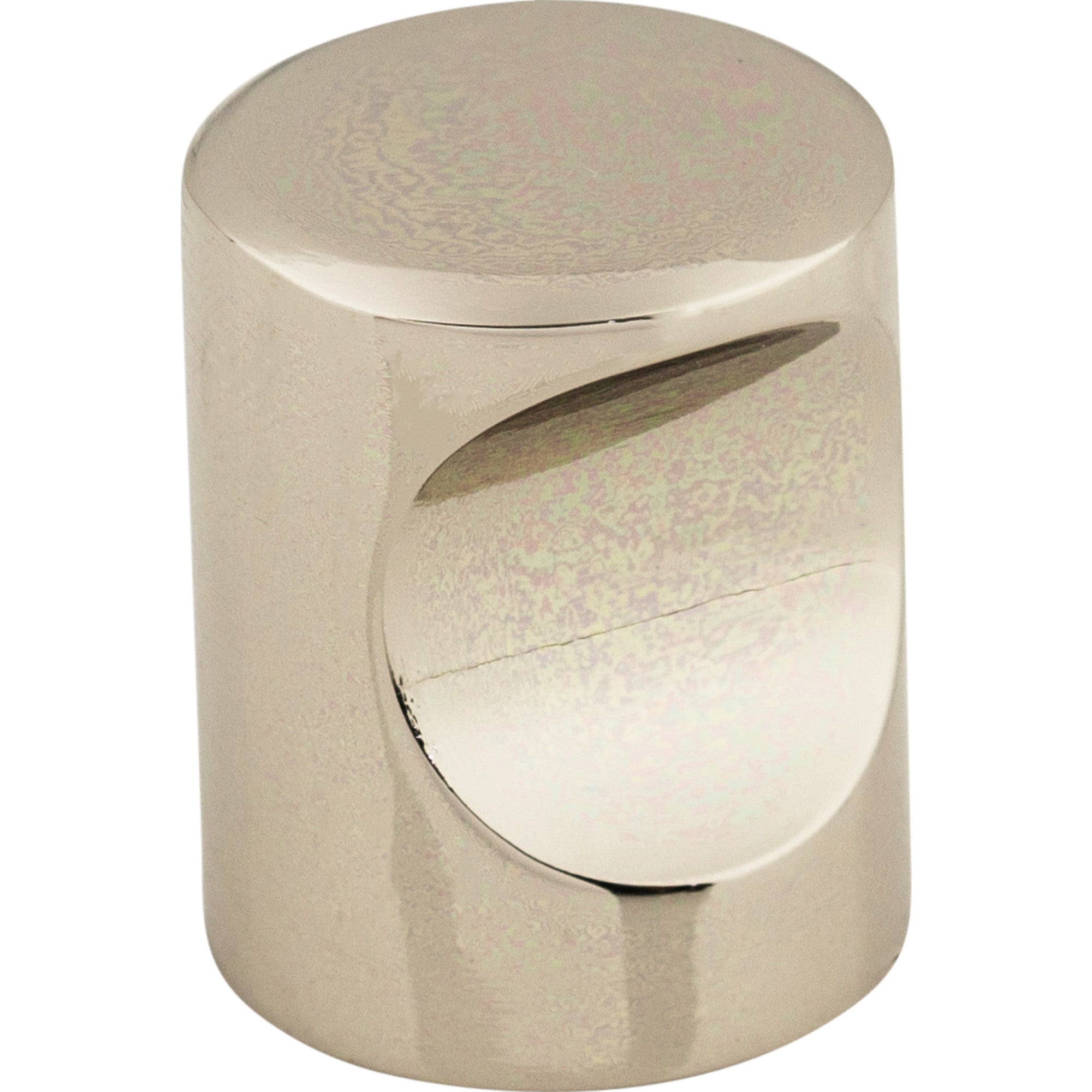 Worldwide Flooring Design Center Nouveau Indent Knob 3/4 Inch Polished Nickel Nouveau Indent Knob 3/4 Inch Polished Nickel Top Knobs Decorative Hardware
