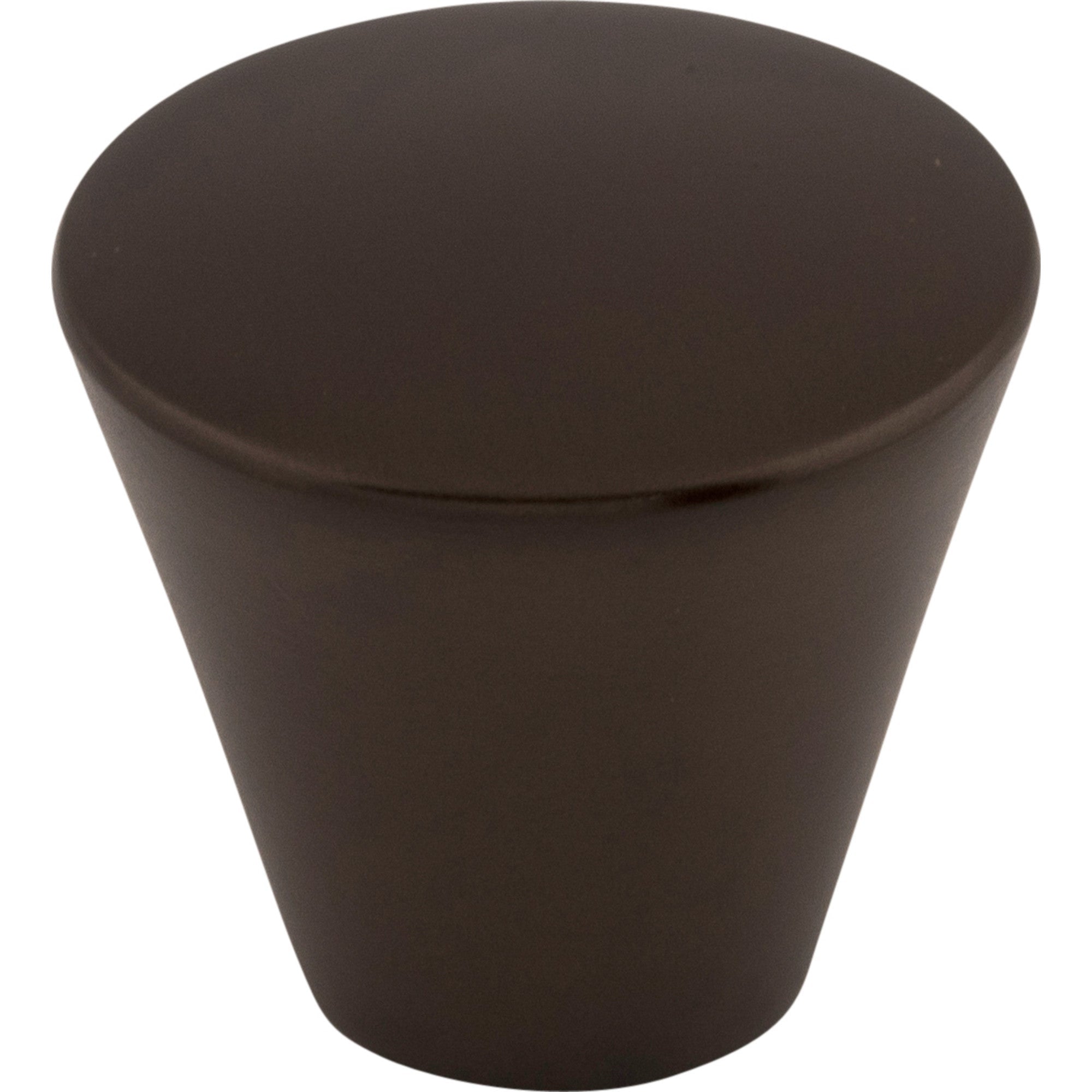 Worldwide Flooring Design Center Cone Knob 1 1/16 Inch Oil Rubbed Bronze Cone Knob 1 1/16 Inch Oil Rubbed Bronze Top Knobs Decorative Hardware
