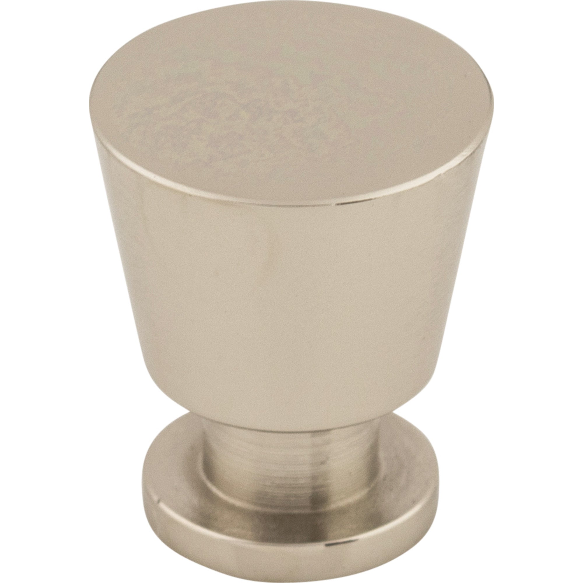 Worldwide Flooring Design Center Rocks Knob 7/8 Inch Polished Nickel Rocks Knob 7/8 Inch Polished Nickel Top Knobs Decorative Hardware