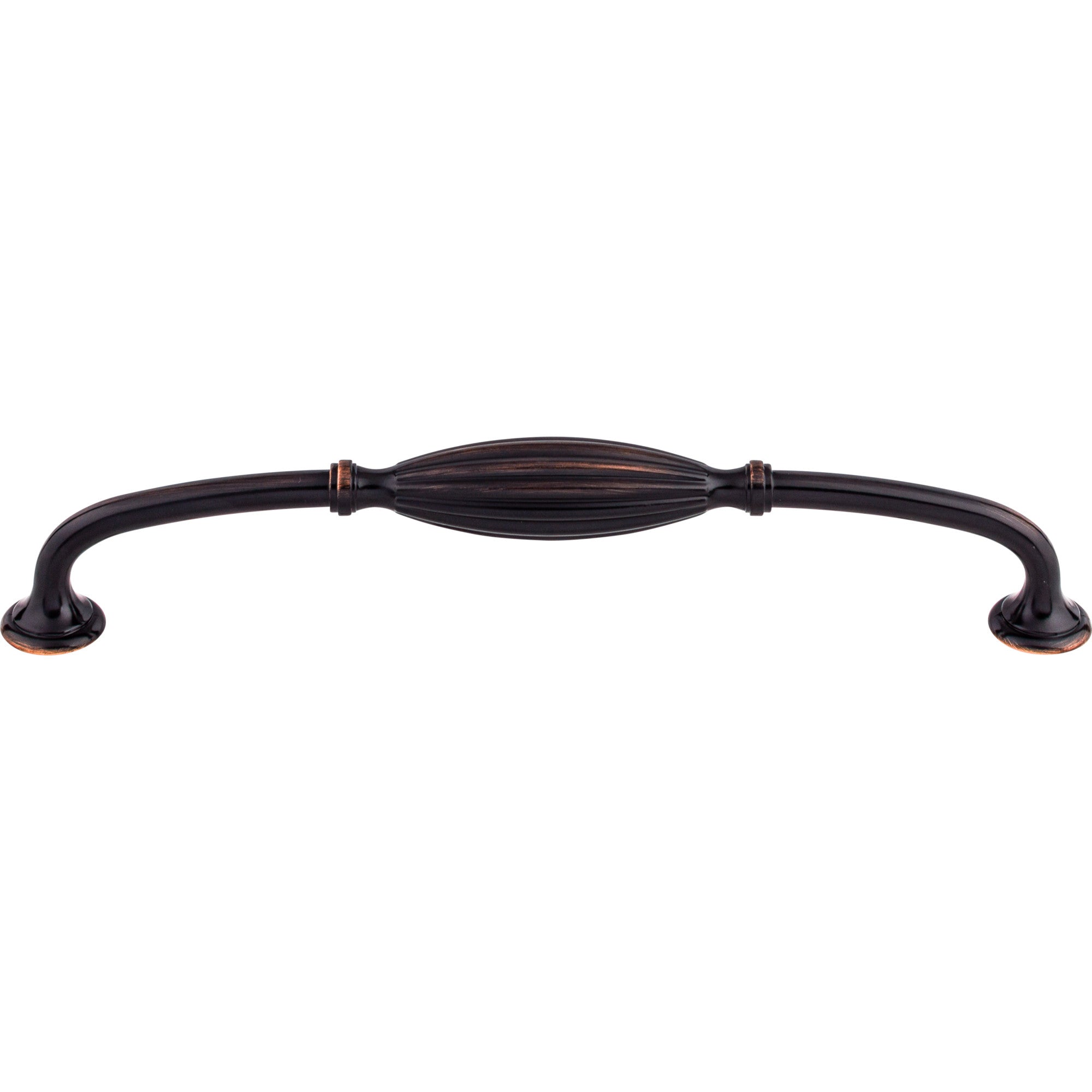 Worldwide Flooring Design Center Tuscany D Pull 8 13/16 Inch (c-c) Tuscan Bronze Tuscany D Pull 8 13/16 Inch (c-c) Tuscan Bronze Top Knobs Decorative Hardware
