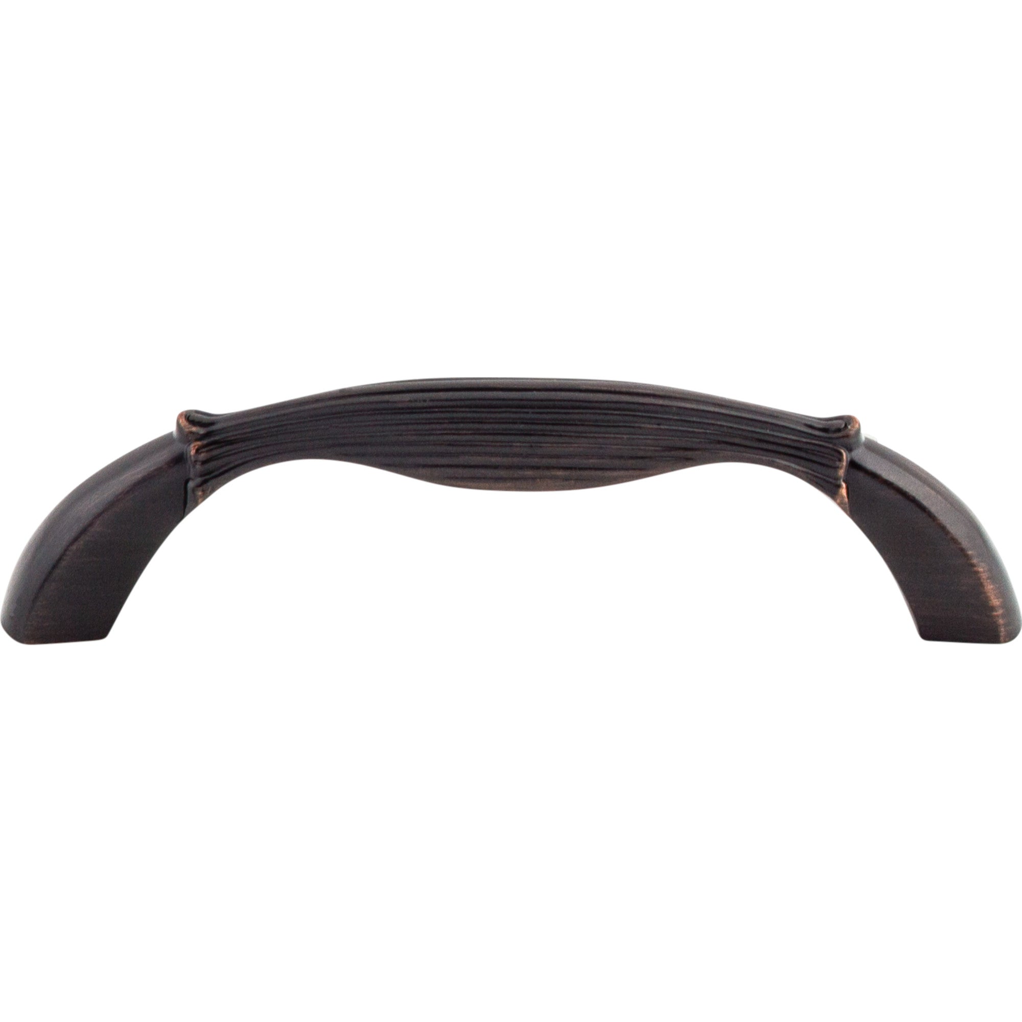 Worldwide Flooring Design Center Straight Pull 3 3/4 Inch (c-c) Tuscan Bronze Straight Pull 3 3/4 Inch (c-c) Tuscan Bronze Top Knobs Decorative Hardware