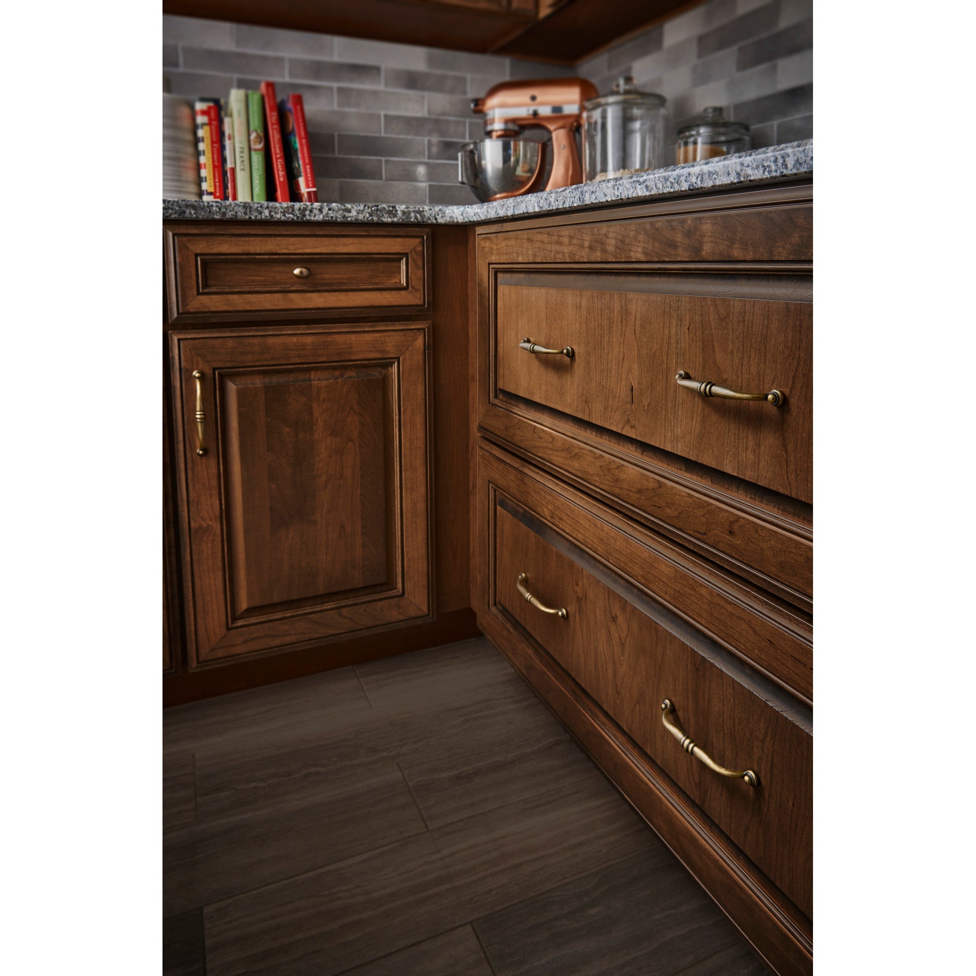 Worldwide Flooring Design Center Voss Pull 3 3/4 Inch (c-c) Tuscan Bronze Voss Pull 3 3/4 Inch (c-c) Tuscan Bronze Top Knobs Decorative Hardware