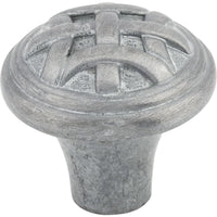 Worldwide Flooring Design Center Celtic Small Knob 1 Inch Pewter Light Celtic Small Knob 1 Inch Pewter Light Top Knobs Decorative Hardware