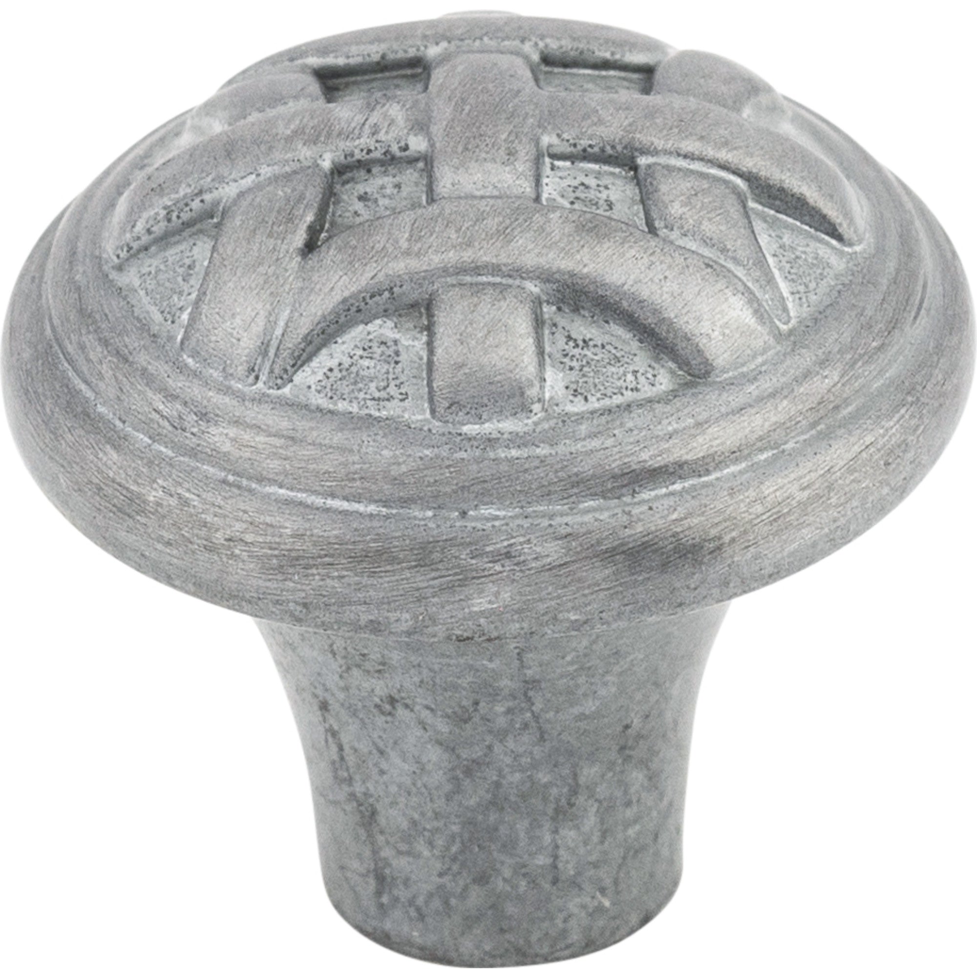 Worldwide Flooring Design Center Celtic Small Knob 1 Inch Pewter Light Celtic Small Knob 1 Inch Pewter Light Top Knobs Decorative Hardware