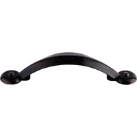 Worldwide Flooring Design Center Angle Pull 3 Inch (c-c) Tuscan Bronze Angle Pull 3 Inch (c-c) Tuscan Bronze Top Knobs Decorative Hardware