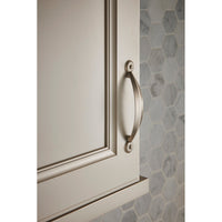 Worldwide Flooring Design Center Angle Pull 3 Inch (c-c) Tuscan Bronze Angle Pull 3 Inch (c-c) Tuscan Bronze Top Knobs Decorative Hardware