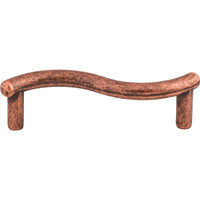 Worldwide Flooring Design Center Spiral Pull 3 Inch (c-c) Antique Copper Spiral Pull 3 Inch (c-c) Antique Copper Top Knobs Decorative Hardware