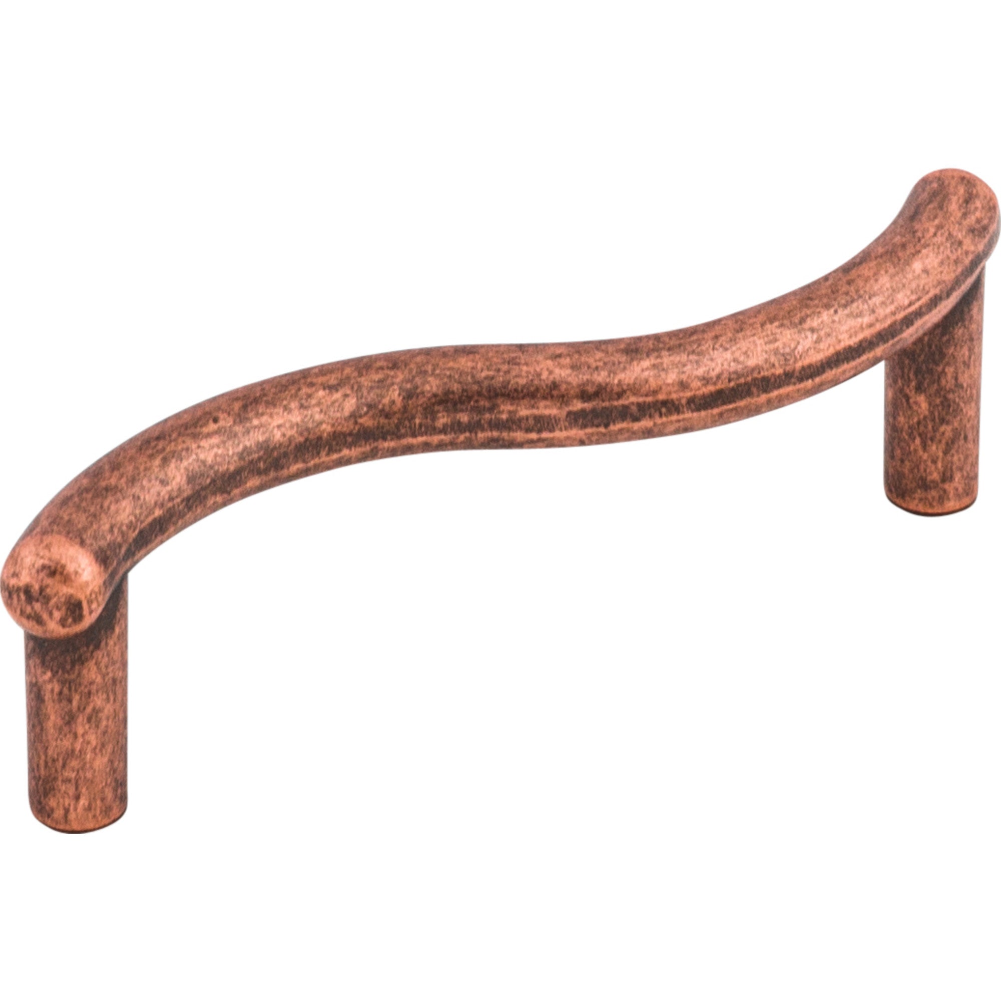 Worldwide Flooring Design Center Spiral Pull 3 Inch (c-c) Antique Copper Spiral Pull 3 Inch (c-c) Antique Copper Top Knobs Decorative Hardware