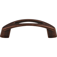 Worldwide Flooring Design Center Verona Pull 3 Inch (c-c) Antique Copper Verona Pull 3 Inch (c-c) Antique Copper Top Knobs Decorative Hardware