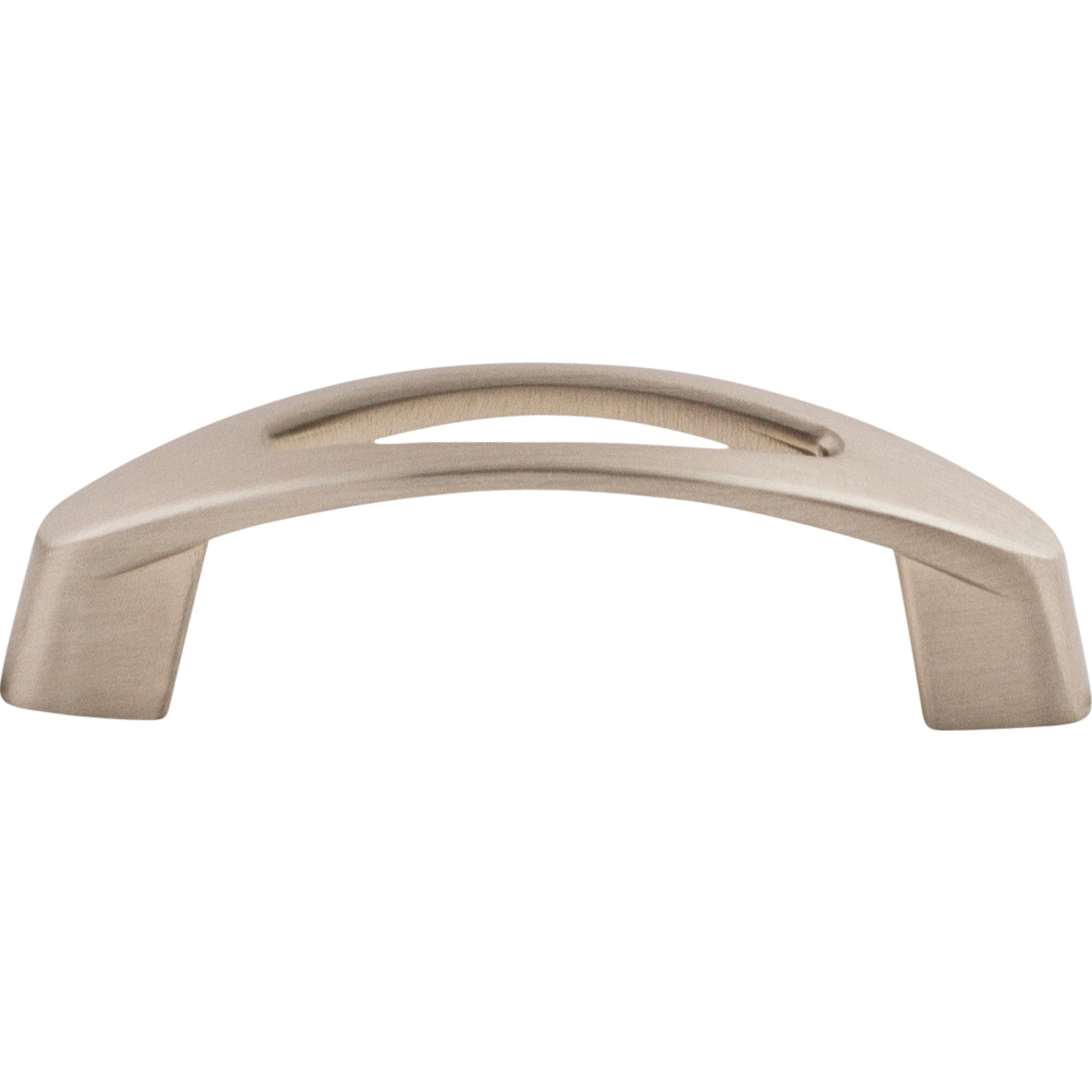 Worldwide Flooring Design Center Verona Pull 3 Inch (c-c) Brushed Satin Nickel Verona Pull 3 Inch (c-c) Brushed Satin Nickel Top Knobs Decorative Hardware
