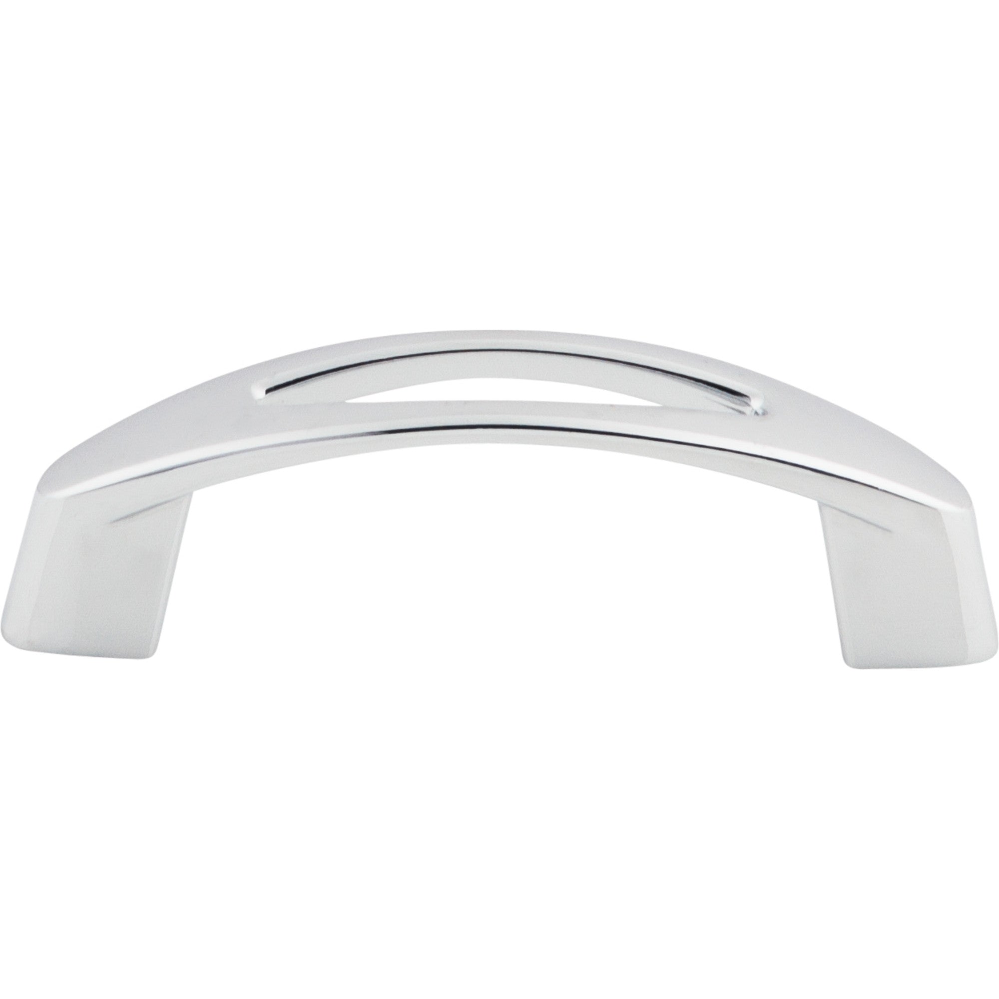 Worldwide Flooring Design Center Verona Pull 3 Inch (c-c) Polished Chrome Verona Pull 3 Inch (c-c) Polished Chrome Top Knobs Decorative Hardware