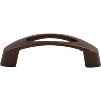 Worldwide Flooring Design Center Verona Pull 3 Inch (c-c) Oil Rubbed Bronze Verona Pull 3 Inch (c-c) Oil Rubbed Bronze Top Knobs Decorative Hardware