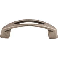 Worldwide Flooring Design Center Verona Pull 3 Inch (c-c) Pewter Antique Verona Pull 3 Inch (c-c) Pewter Antique Top Knobs Decorative Hardware