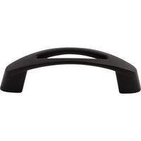 Worldwide Flooring Design Center Verona Pull 3 Inch (c-c) Flat Black Verona Pull 3 Inch (c-c) Flat Black Top Knobs Decorative Hardware