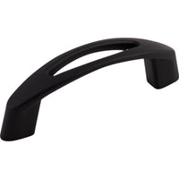 Worldwide Flooring Design Center Verona Pull 3 Inch (c-c) Flat Black Verona Pull 3 Inch (c-c) Flat Black Top Knobs Decorative Hardware