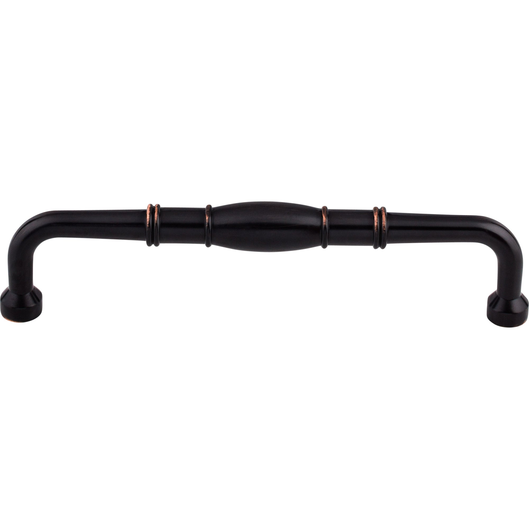 Worldwide Flooring Design Center Normandy D Pull 7 Inch (c-c) Tuscan Bronze Normandy D Pull 7 Inch (c-c) Tuscan Bronze Top Knobs Decorative Hardware