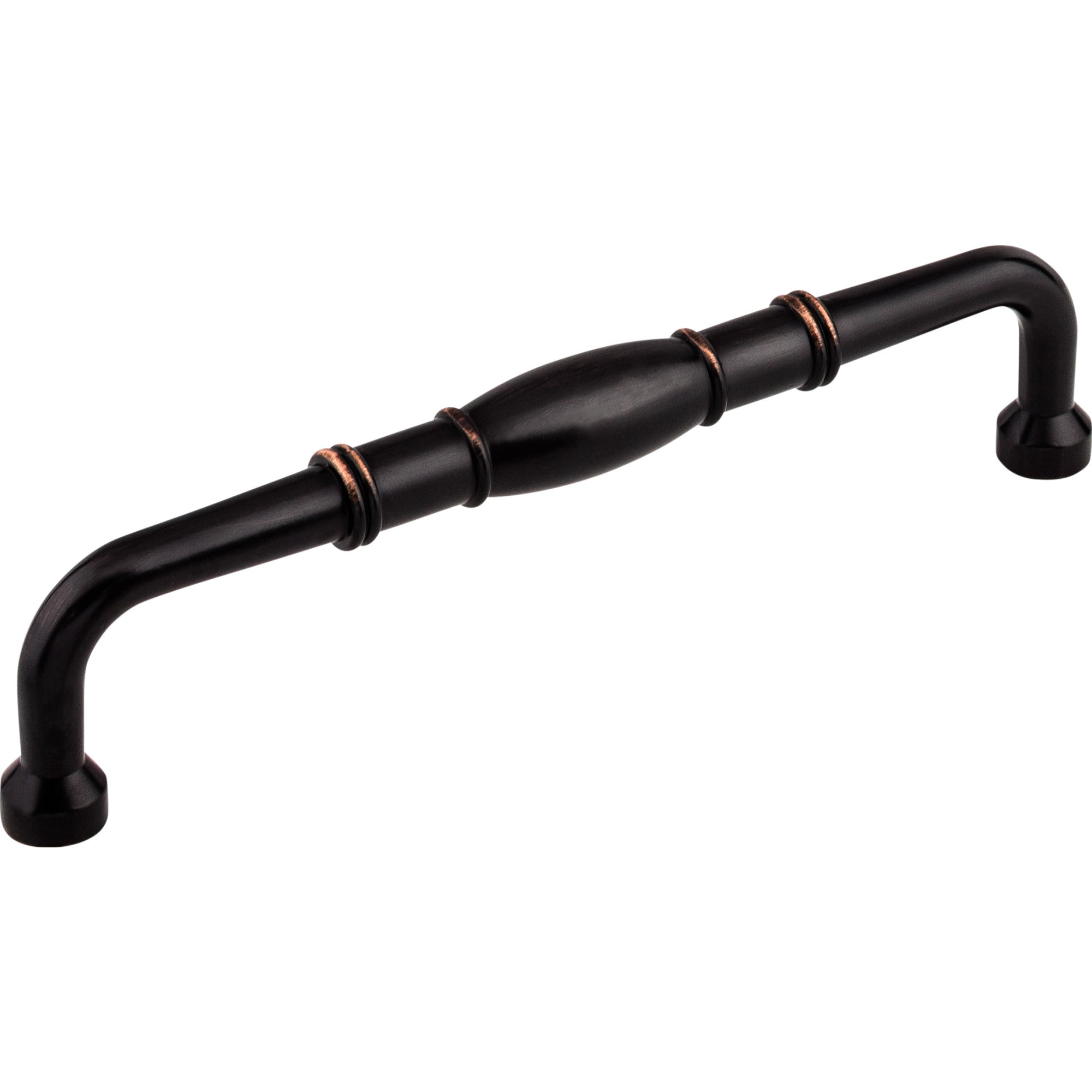 Worldwide Flooring Design Center Normandy D Pull 7 Inch (c-c) Tuscan Bronze Normandy D Pull 7 Inch (c-c) Tuscan Bronze Top Knobs Decorative Hardware