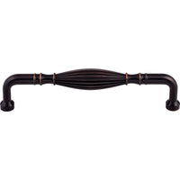 Worldwide Flooring Design Center Tuscany D Pull 7 Inch (c-c) Tuscan Bronze Tuscany D Pull 7 Inch (c-c) Tuscan Bronze Top Knobs Decorative Hardware