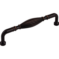 Worldwide Flooring Design Center Tuscany D Pull 7 Inch (c-c) Tuscan Bronze Tuscany D Pull 7 Inch (c-c) Tuscan Bronze Top Knobs Decorative Hardware