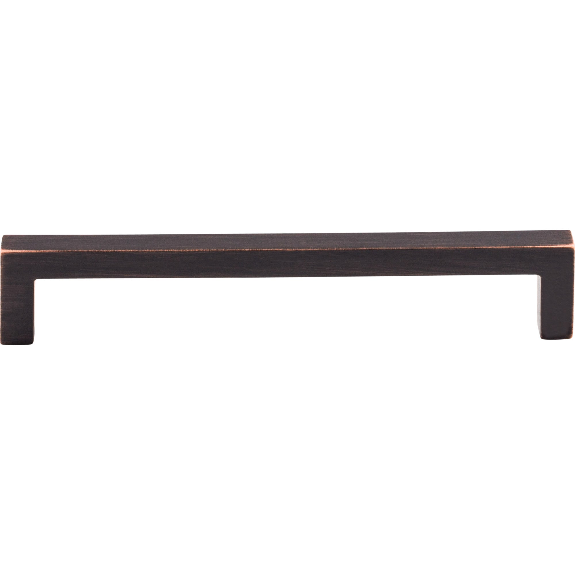 Worldwide Flooring Design Center Square Bar Pull 6 5/16 Inch (c-c) Tuscan Bronze Square Bar Pull 6 5/16 Inch (c-c) Tuscan Bronze Top Knobs Decorative Hardware