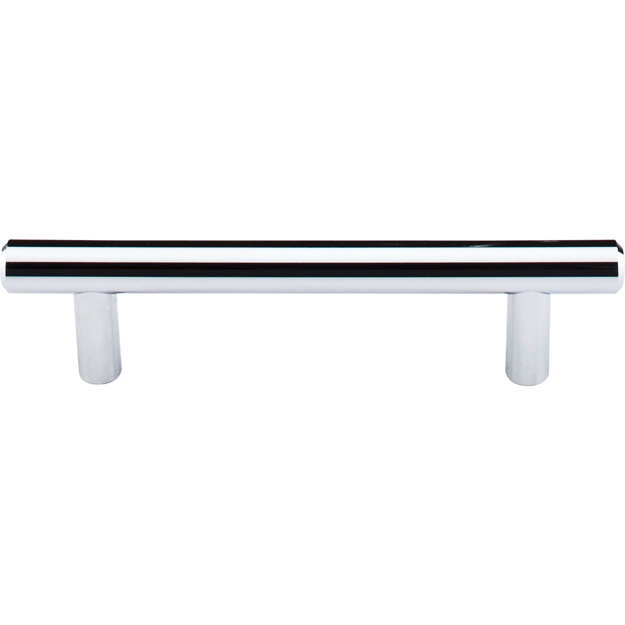 Worldwide Flooring Design Center Hopewell Bar Pull 3 3/4 Inch (c-c) Polished Chrome Hopewell Bar Pull 3 3/4 Inch (c-c) Polished Chrome Top Knobs Decorative Hardware
