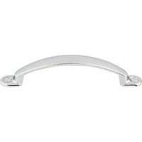 Worldwide Flooring Design Center Arendal Pull 3 3/4 Inch (c-c) Polished Chrome Arendal Pull 3 3/4 Inch (c-c) Polished Chrome Top Knobs Decorative Hardware