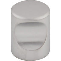Worldwide Flooring Design Center Nouveau Indent Knob 3/4 Inch Aluminum Nouveau Indent Knob 3/4 Inch Aluminum Top Knobs Decorative Hardware