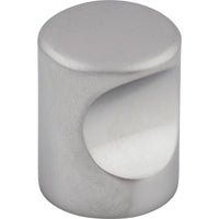 Worldwide Flooring Design Center Nouveau Indent Knob 3/4 Inch Aluminum Nouveau Indent Knob 3/4 Inch Aluminum Top Knobs Decorative Hardware