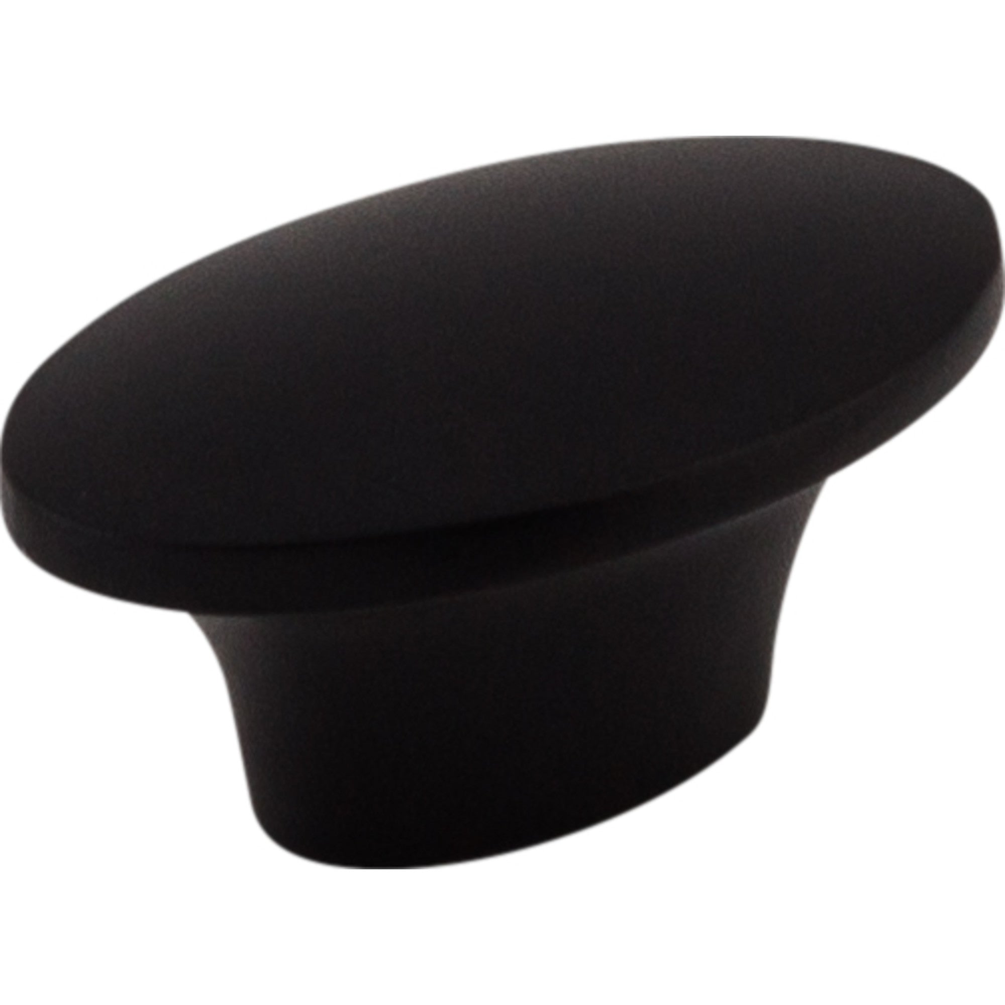 Worldwide Flooring Design Center Dakota Oval Knob 1 1/2 Inch Flat Black Dakota Oval Knob 1 1/2 Inch Flat Black Top Knobs Decorative Hardware
