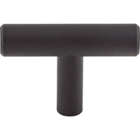 Worldwide Flooring Design Center Hopewell T-Handle 2 Inch Flat Black Hopewell T-Handle 2 Inch Flat Black Top Knobs Decorative Hardware