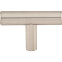 Worldwide Flooring Design Center Hopewell T-Handle 2 Inch Brushed Satin Nickel Hopewell T-Handle 2 Inch Brushed Satin Nickel Top Knobs Decorative Hardware