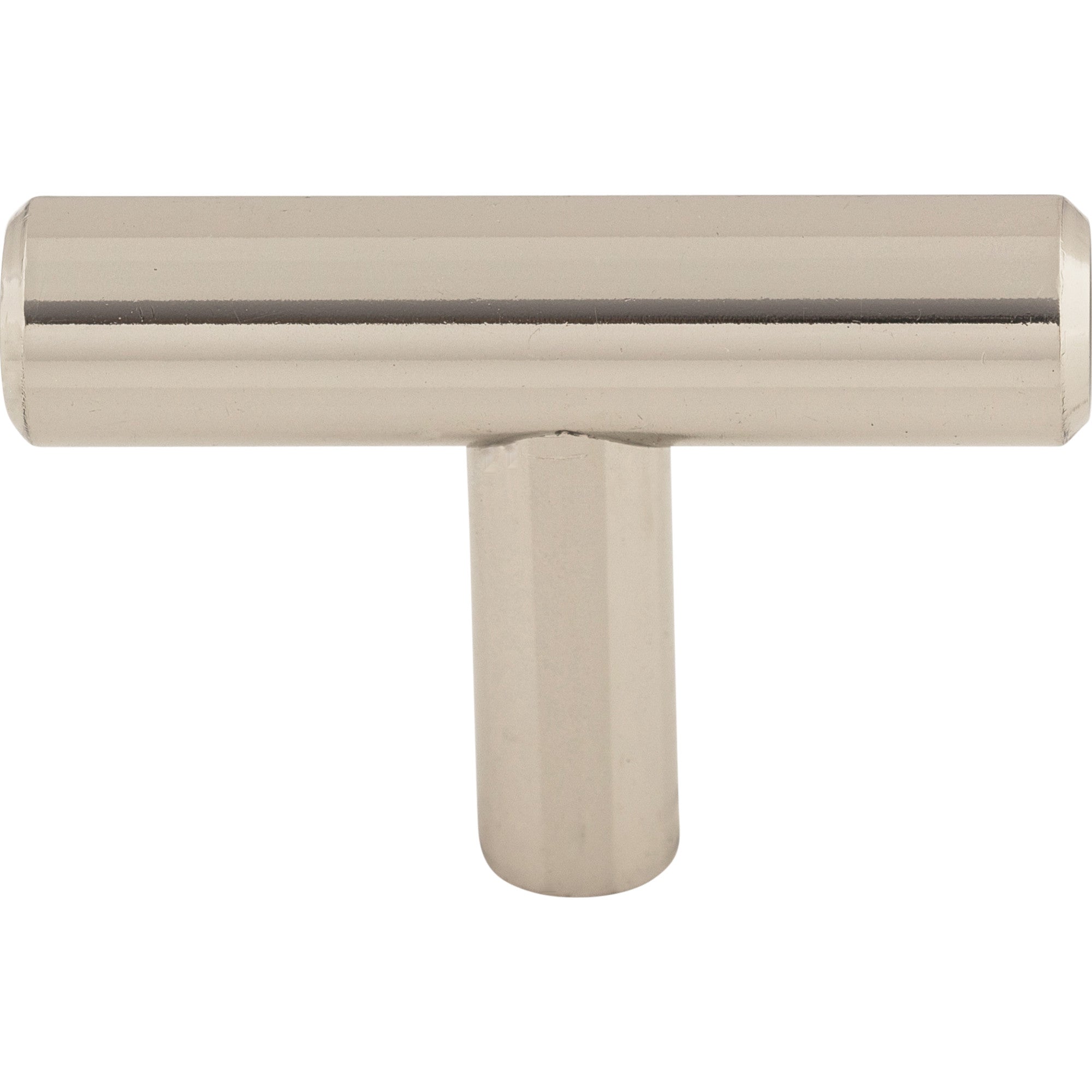 Worldwide Flooring Design Center Hopewell T-Handle 2 Inch Polished Nickel Hopewell T-Handle 2 Inch Polished Nickel Top Knobs Decorative Hardware
