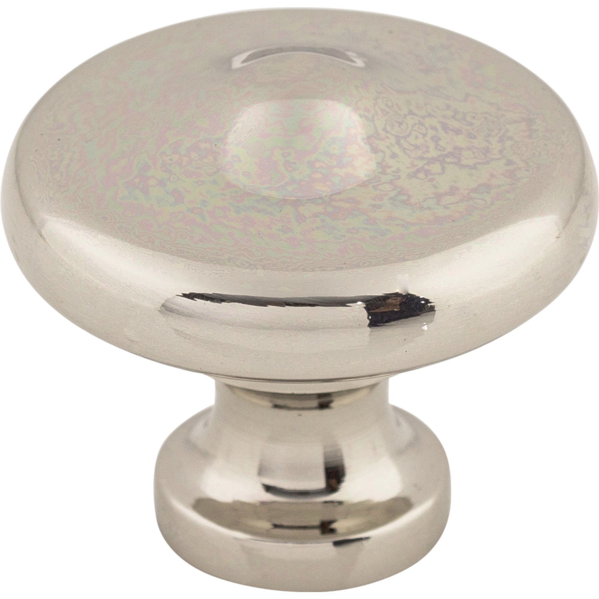 Worldwide Flooring Design Center Peak Knob 1 5/16 Inch Polished Nickel Peak Knob 1 5/16 Inch Polished Nickel Top Knobs Decorative Hardware