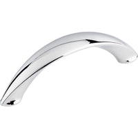 Worldwide Flooring Design Center Arc Pull 3 Inch (c-c) Polished Chrome Arc Pull 3 Inch (c-c) Polished Chrome Top Knobs Decorative Hardware