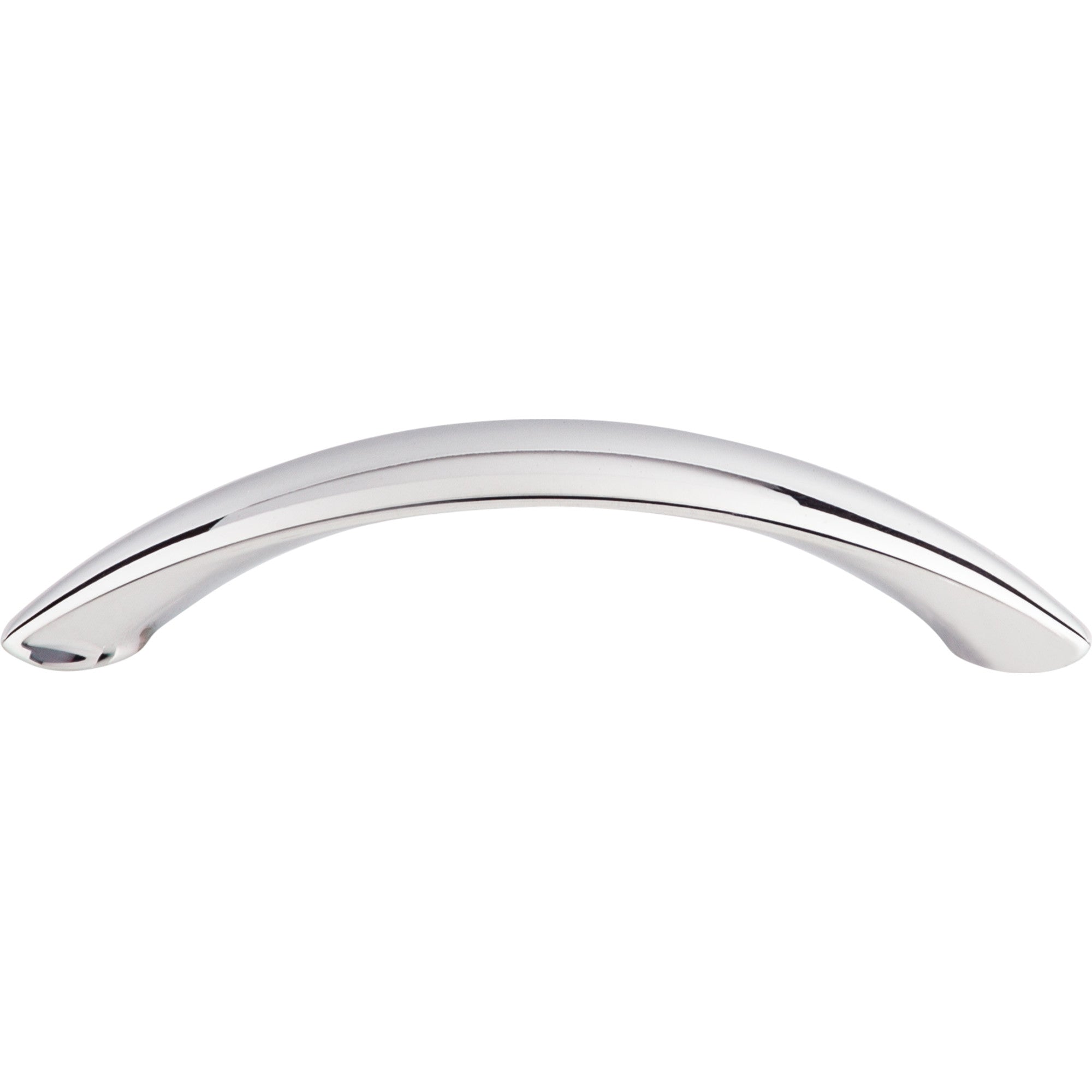 Worldwide Flooring Design Center Arc Pull 4 Inch (c-c) Polished Chrome Arc Pull 4 Inch (c-c) Polished Chrome Top Knobs Decorative Hardware
